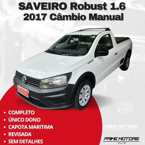 VOLKSWAGEN Saveiro 1.6 G7 CABINE SIMPLES ROBUST FLEX, Foto 1