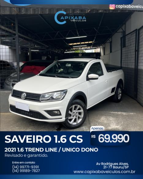 VOLKSWAGEN Saveiro 1.6 16V FLEX MSI TRENDLINE CABINE SIMPLES, Foto 1