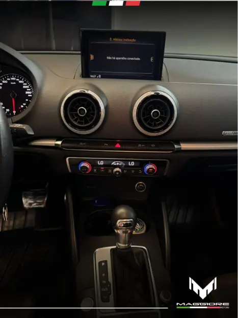 AUDI A3 1.4 16V 4P 35 TFSI SPORTBACK S LINE LIMITED TIPTRONIC AUTOMTICO, Foto 8