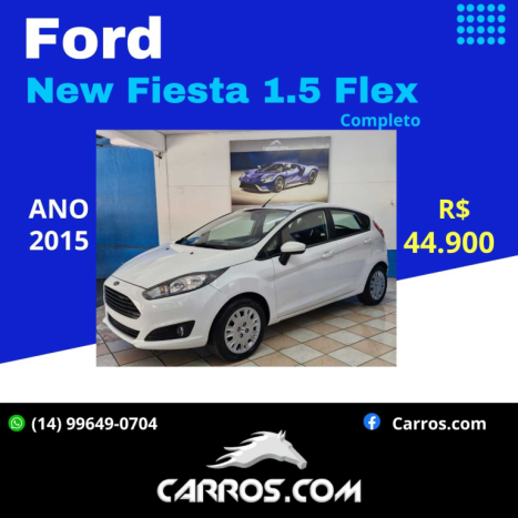 FORD Fiesta Hatch 1.5 16V 4P SE FLEX, Foto 1