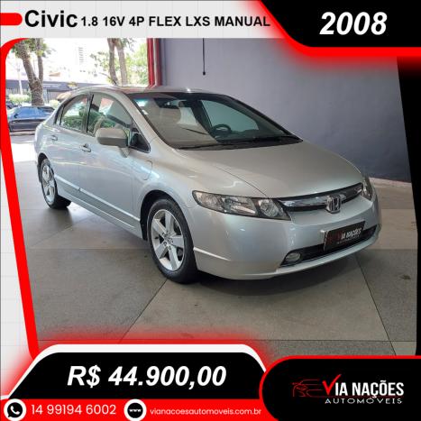 HONDA Civic 1.8 16V 4P FLEX LXS, Foto 1