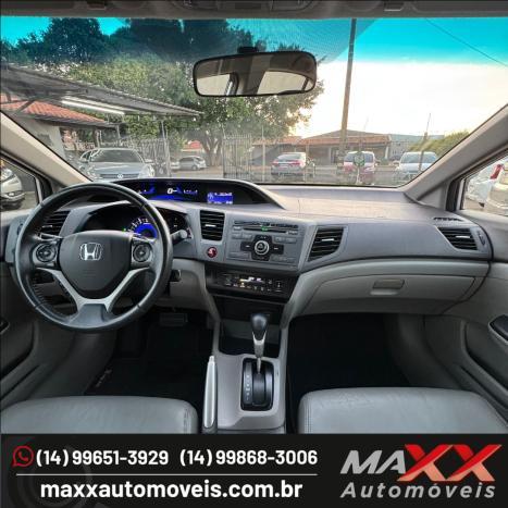 HONDA Civic 1.8 16V 4P FLEX LXS AUTOMTICO, Foto 9