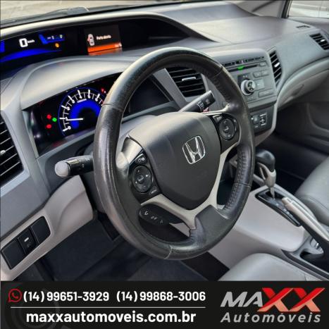 HONDA Civic 1.8 16V 4P FLEX LXS AUTOMTICO, Foto 10