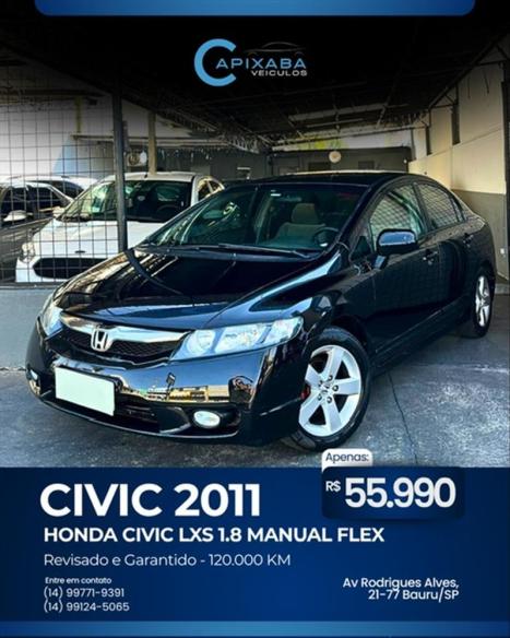 HONDA Civic 1.8 16V 4P FLEX LXS, Foto 1