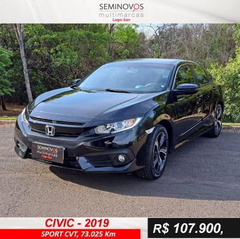 HONDA Civic 2.0 16V 4P SPORT FLEX  AUTOMTICO CVT, Foto 1