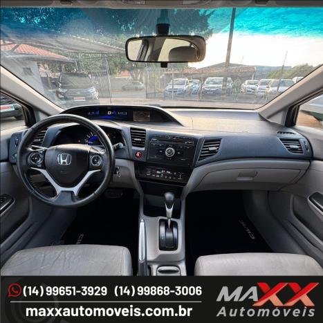 HONDA Civic 2.0 16V 4P FLEX LXR AUTOMTICO, Foto 9