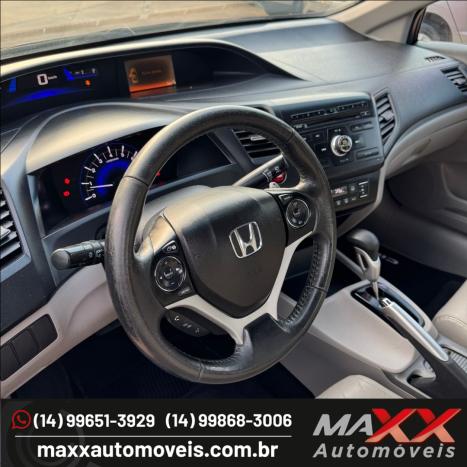HONDA Civic 2.0 16V 4P FLEX LXR AUTOMTICO, Foto 10