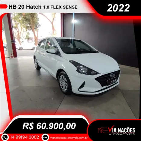 HYUNDAI HB 20 Hatch 1.0 12V 4P FLEX SENSE, Foto 1