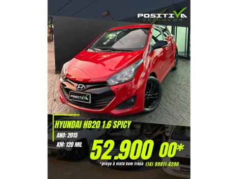 HYUNDAI HB 20 Hatch 1.6 16V 4P FLEX SPICY, Foto 1