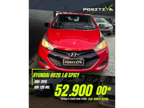 HYUNDAI HB 20 Hatch 1.6 16V 4P FLEX SPICY, Foto 2