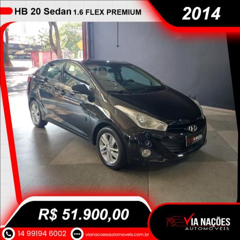 HYUNDAI HB 20 Sedan 1.6 16V 4P FLEX PREMIUM, Foto 1