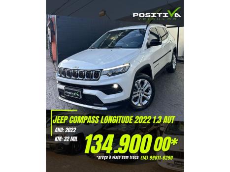 JEEP Compass 1.3 16V 4P FLEX LONGITUDE T270 TURBO AUTOMTICO, Foto 1