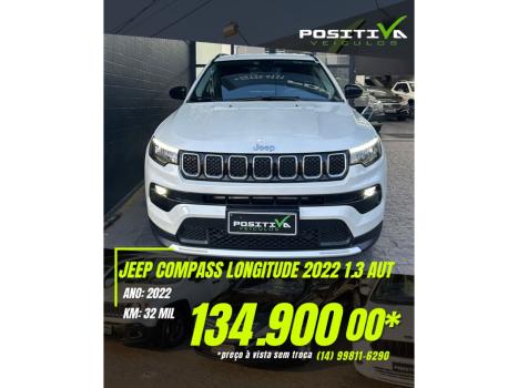 JEEP Compass 1.3 16V 4P FLEX LONGITUDE T270 TURBO AUTOMTICO, Foto 2