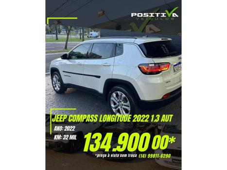 JEEP Compass 1.3 16V 4P FLEX LONGITUDE T270 TURBO AUTOMTICO, Foto 3