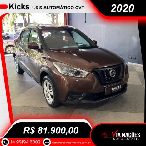 NISSAN Kicks 1.6 16V 4P FLEXSTART S DIRECT X-TRONIC AUTOMTICO CVT, Foto 1