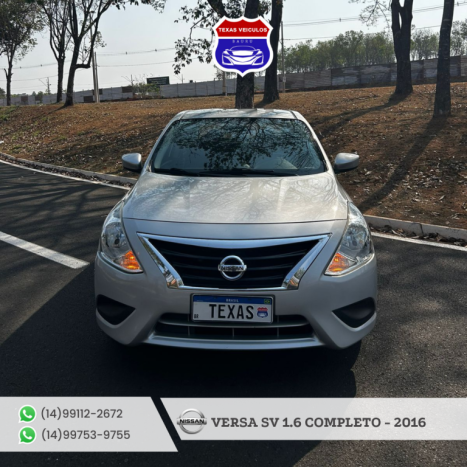 NISSAN Versa Sedan 1.6 16V 4P FLEX SV, Foto 1