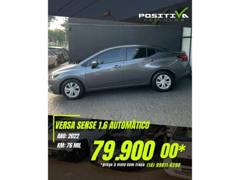 NISSAN Versa Sedan 1.6 16V 4P FLEX SENSE, Foto 2