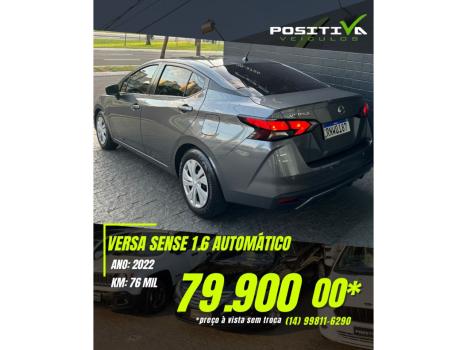NISSAN Versa Sedan 1.6 16V 4P FLEX SENSE, Foto 3