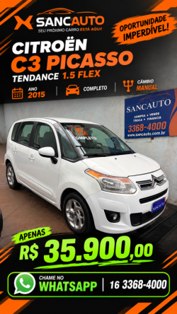 CITROEN C3 Picasso 1.5 4P FLEX TENDANCE