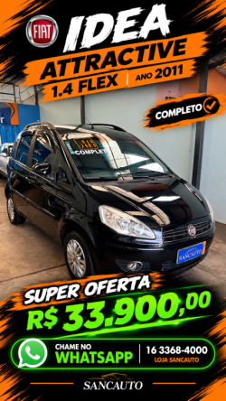 FIAT Idea 1.4 4P ATTRACTIVE FLEX