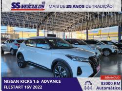 NISSAN Kicks 1.6 16V 4P FLEXSTART ADVANCE XTRONIC AUTOM�TICO CVT