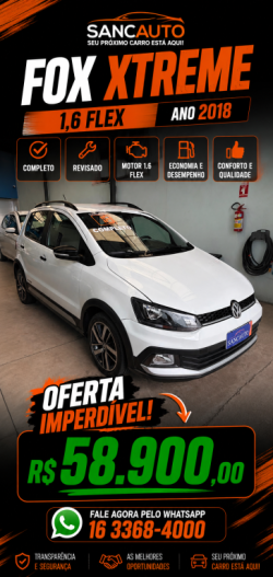 VOLKSWAGEN Fox 1.6 4P FLEX MSI XTREME