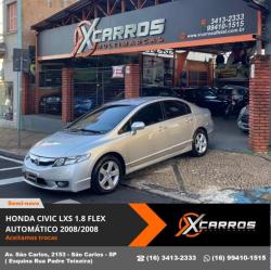 HONDA Civic 1.8 16V 4P FLEX LXS AUTOMTICO