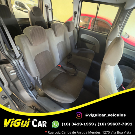 FIAT Doblo 1.8 16V 4P FLEX ESSENCE 7 LUGARES, Foto 10 FIAT Doblo 1.8 16V 4P FLEX ESSENCE 7 LUGARES, Foto 10