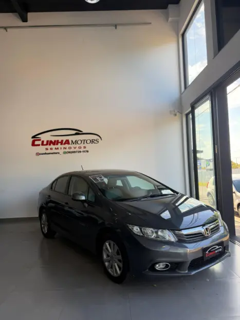HONDA Civic 1.8 16V 4P FLEX LXS AUTOM�TICO, Foto 2