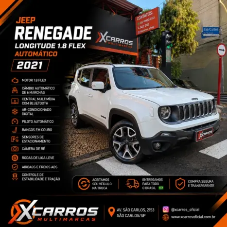 JEEP Renegade 1.8 16V 4P FLEX LONGITUDE AUTOM�TICO, Foto 11