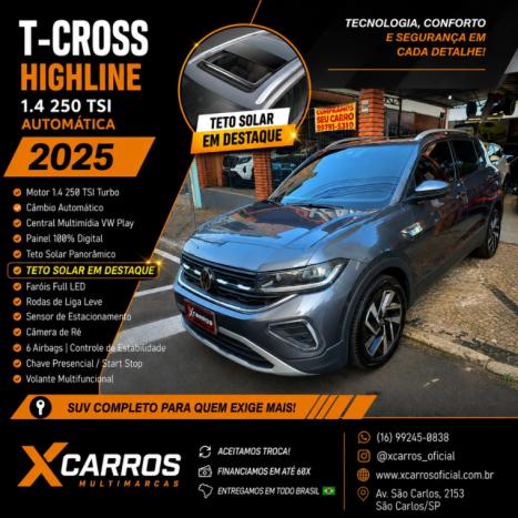 VOLKSWAGEN T-Cross 1.4 4P 250 TSI FLEX HIGHLINE AUTOM�TICO, Foto 11