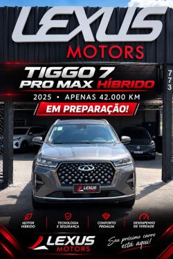 CHERY Tiggo 7 Pro 1.5 16V 4P TCI FLEX HYBRID MAX DRIVE AUTOMÁTICO CVT