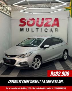 CHEVROLET Cruze Hatch 1.4 16V 4P LT TURBO FLEX AUTOMÁTICO