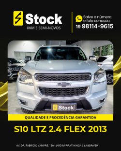 CHEVROLET S10 2.4 FLEX LTZ CABINE DUPLA