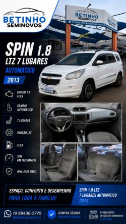CHEVROLET Spin 1.8 4P FLEX LTZ 7 LUGARES AUTOM�TICO