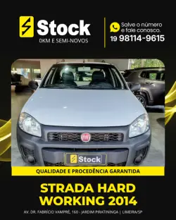 FIAT Strada 1.4 FLEX HARD WORKING CABINE SIMPLES