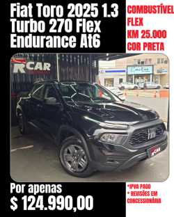 FIAT Toro 1.3 16V 4P FLEX 270 TURBO ENDURANCE AUTOM�TICO