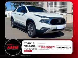 FIAT Toro 1.3 16V 4P FLEX 270 TURBO VOLCANO AUTOMÁTICO