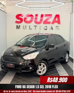 FORD Ka + Sedan 1.5 16V 4P FLEX SIGMA SEL