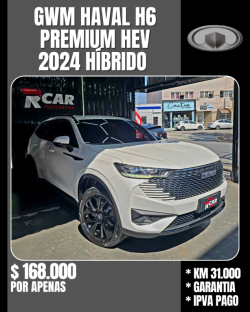GWM Haval H6 1.5 16V 4P HEV PREMIUM AWD E-TRACTION AUTOMÁTICO
