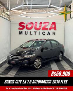 HONDA City Sedan 1.5 16V 4P LX FLEX AUTOM�TICO