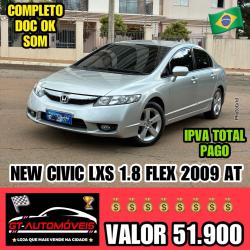 HONDA Civic 1.8 16V 4P FLEX LXS AUTOM�TICO