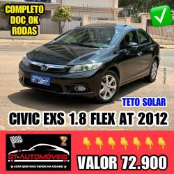 HONDA Civic 1.8 16V 4P FLEX EXS AUTOM�TICO
