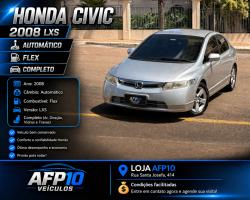 HONDA Civic 1.8 16V 4P FLEX LXS AUTOM�TICO