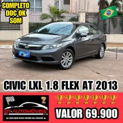 HONDA Civic 1.8 16V 4P FLEX LXL AUTOM�TICO