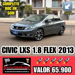 HONDA Civic 1.8 16V 4P FLEX LXS AUTOM�TICO