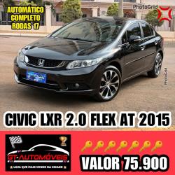 HONDA Civic 2.0 16V 4P FLEX LXR AUTOMTICO