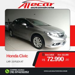 HONDA Civic 2.0 16V 4P FLEX LXR AUTOMTICO
