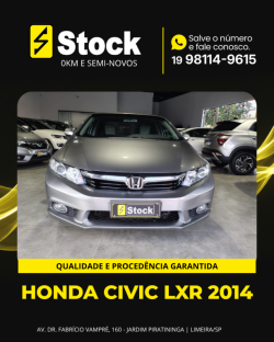 HONDA Civic 2.0 16V 4P FLEX LXR AUTOM�TICO