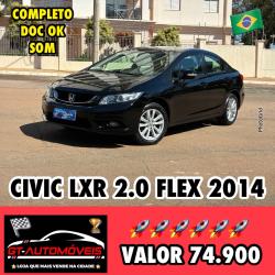 HONDA Civic 2.0 16V 4P FLEX LXR AUTOM�TICO